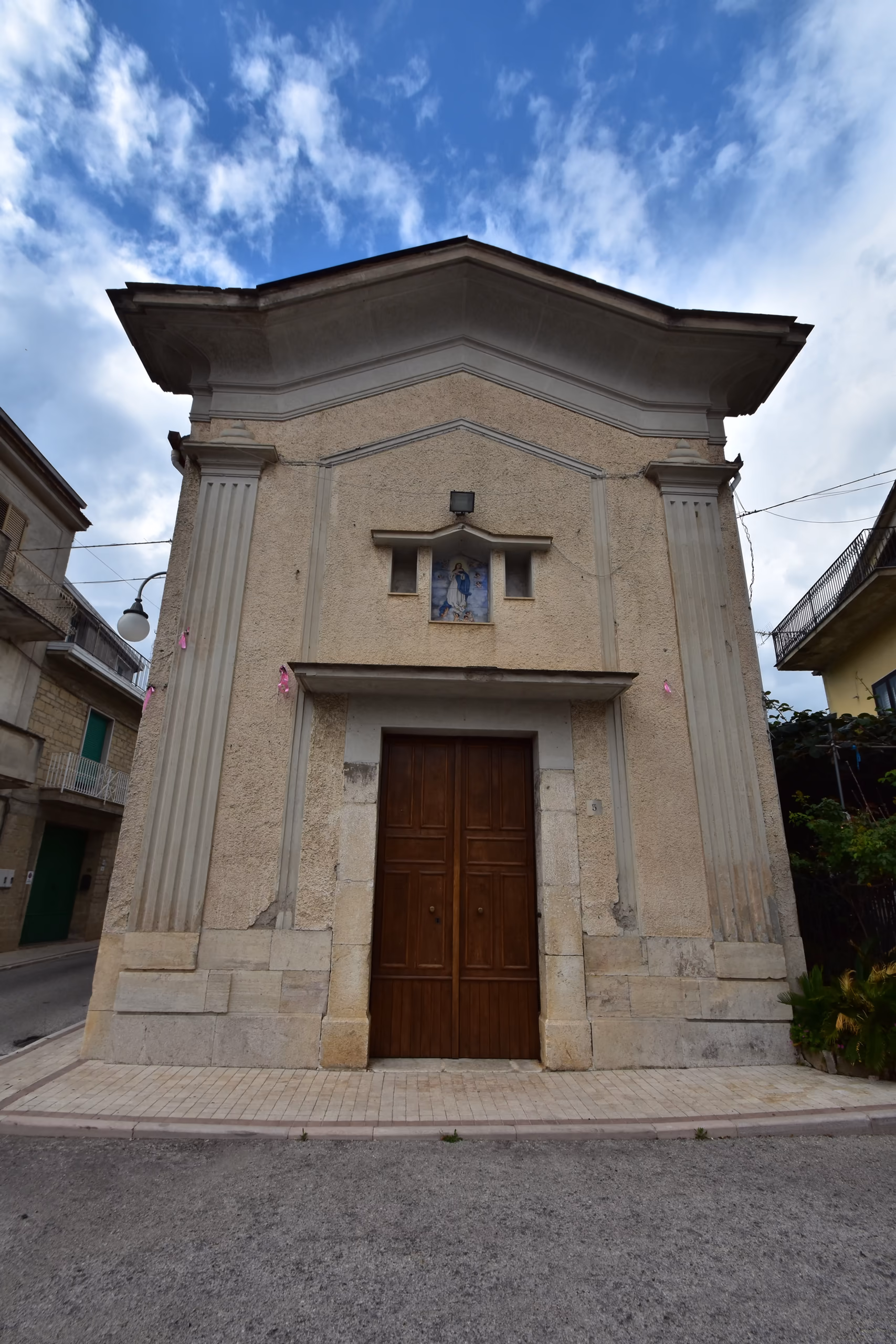 Facciata della Chiesa dell'Immacolata Concezione