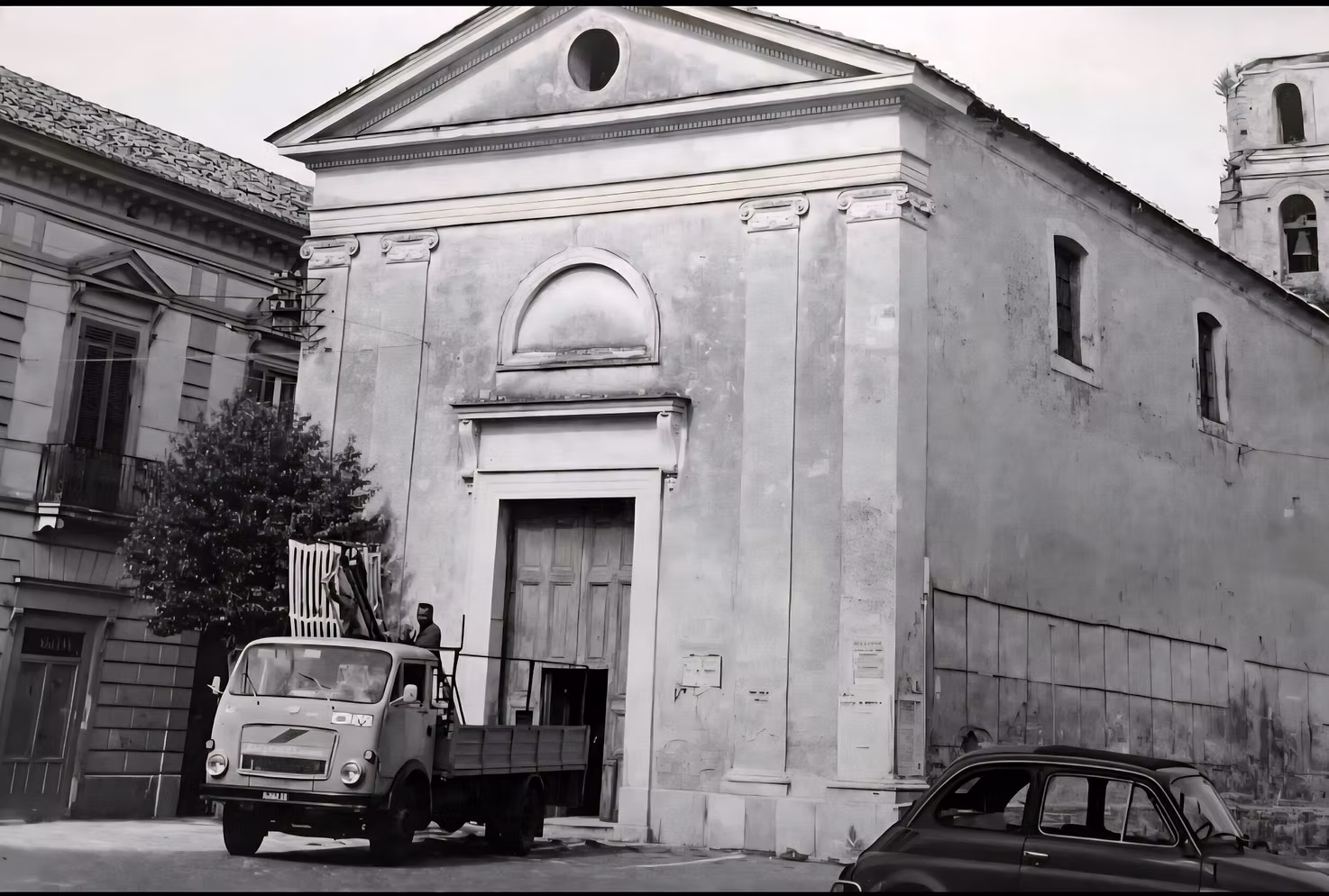 San Giorgio — foto storica di Airola