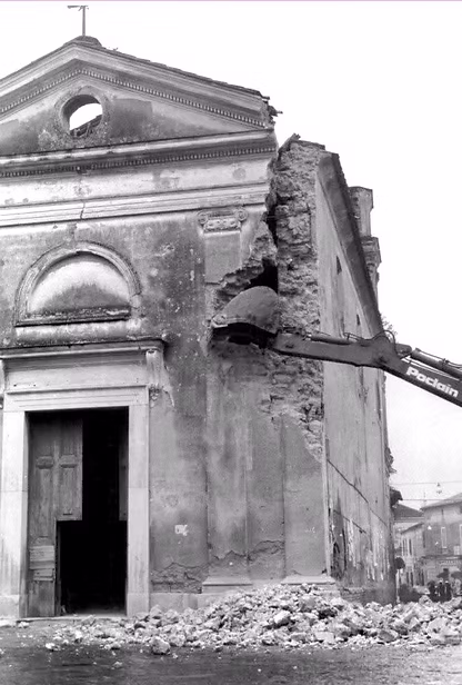 San Giorgio — foto storica di Airola