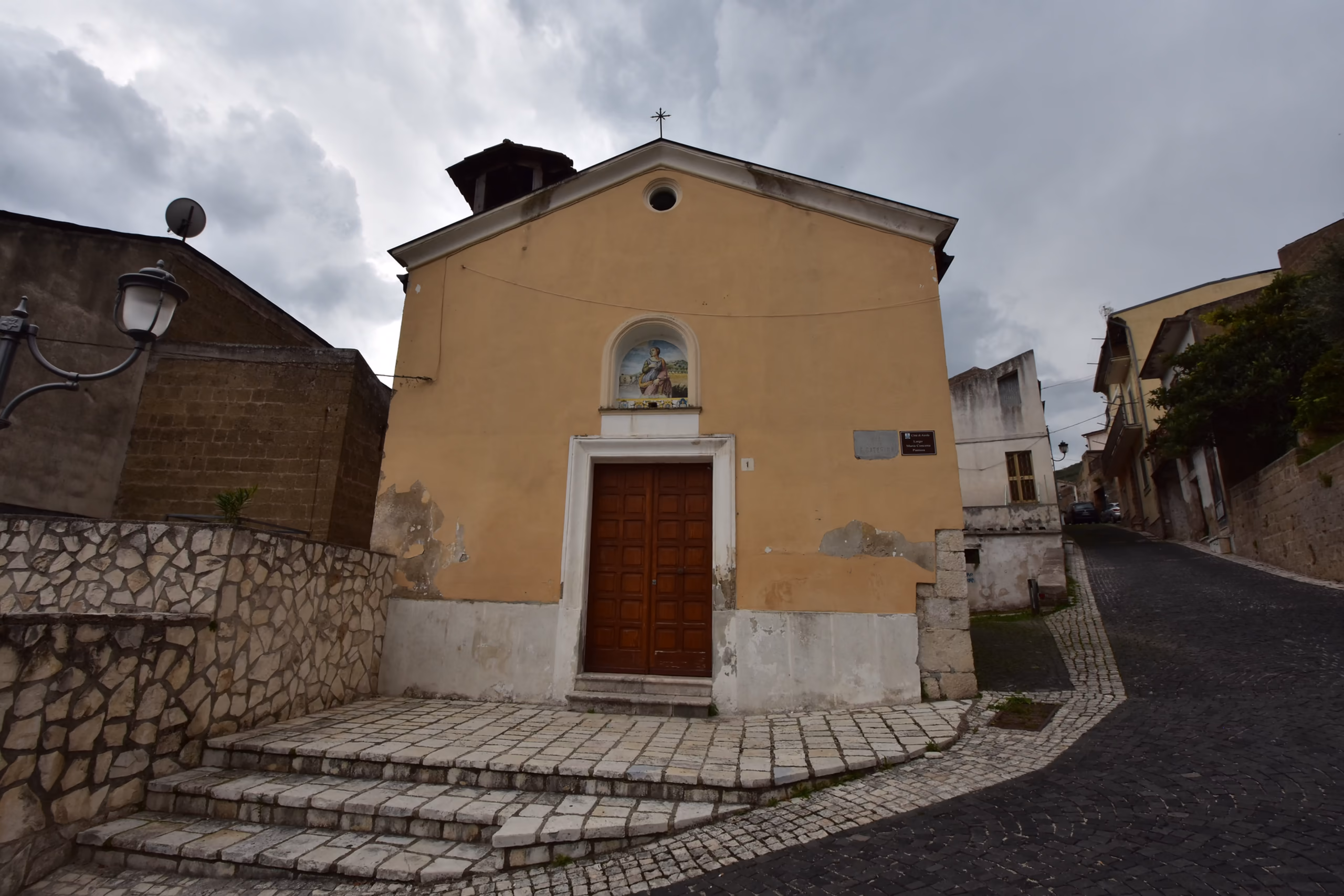Facciata della Chiesa di Santa Caterina D'Alessandria
