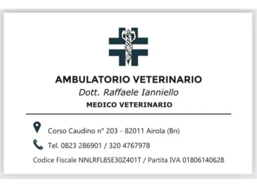 Ambulatorio Veterinario Dott. Raffaele Ianniello