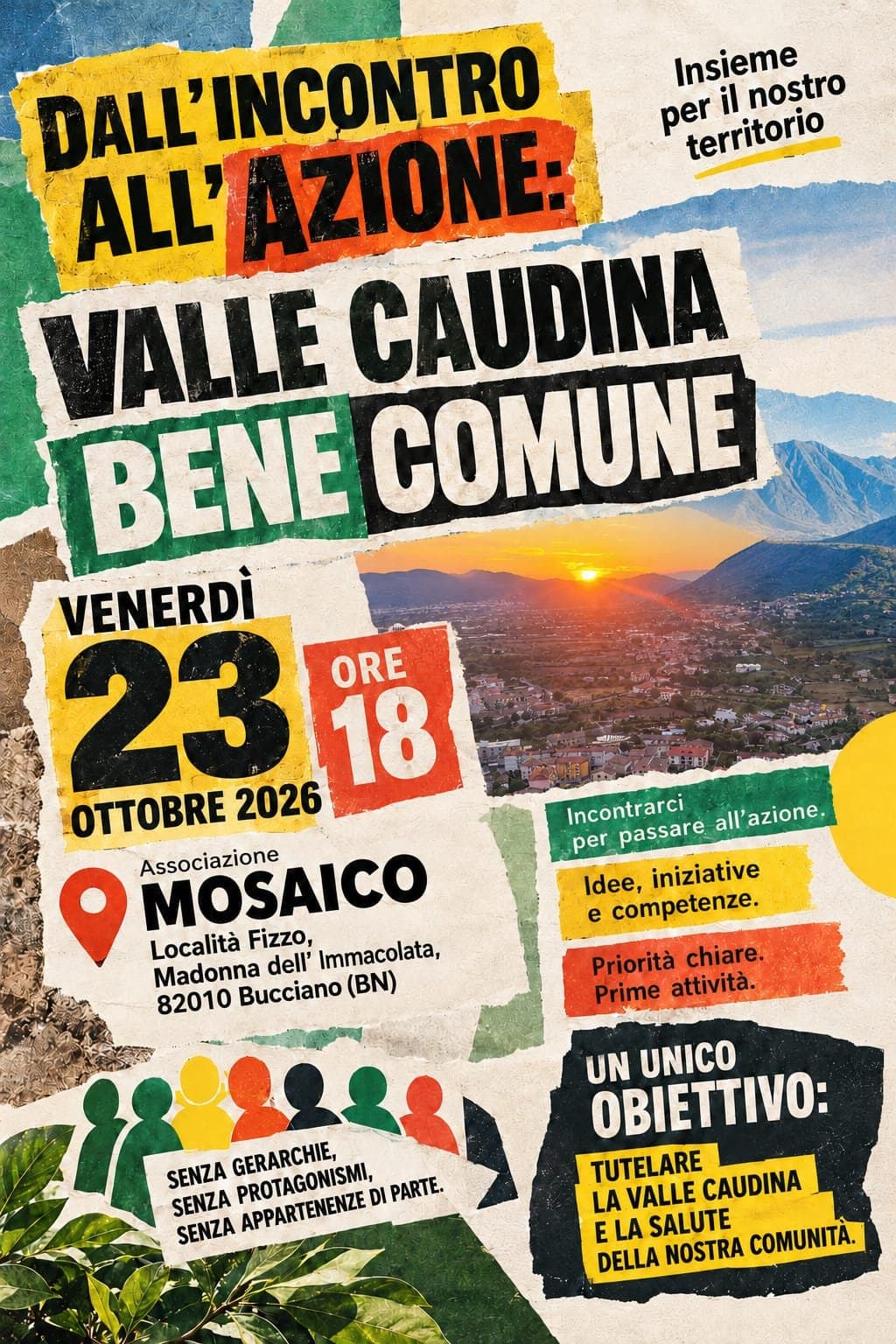 Valle Caudina, dal confronto all’azione per il bene comune